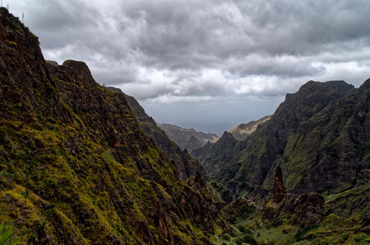 Montagnes au Cap Vert