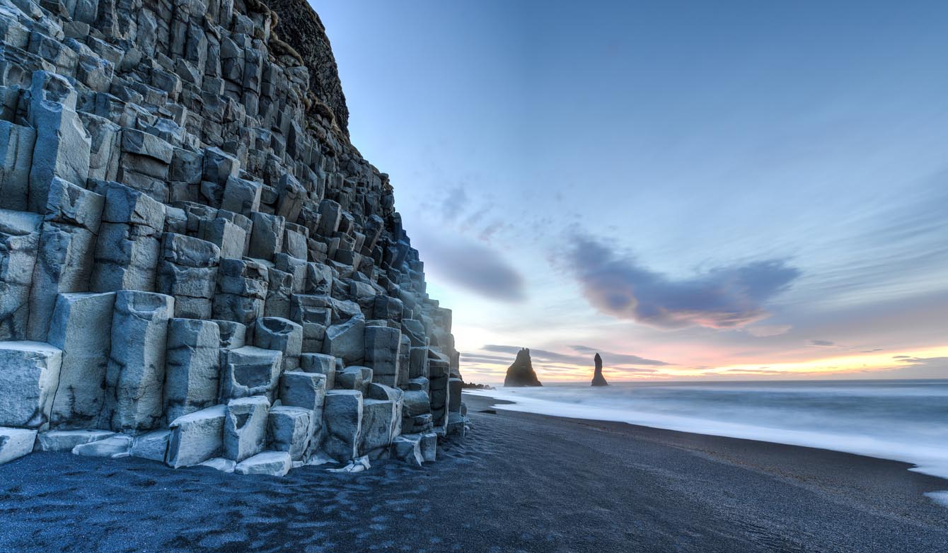 Paysage des plages de Finlande