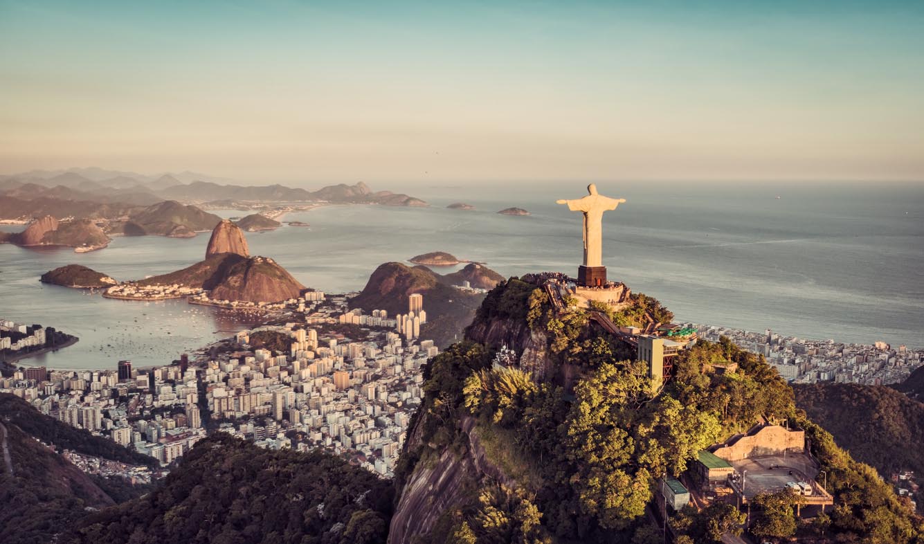 Vue sur Rio de Janeiro au brésil