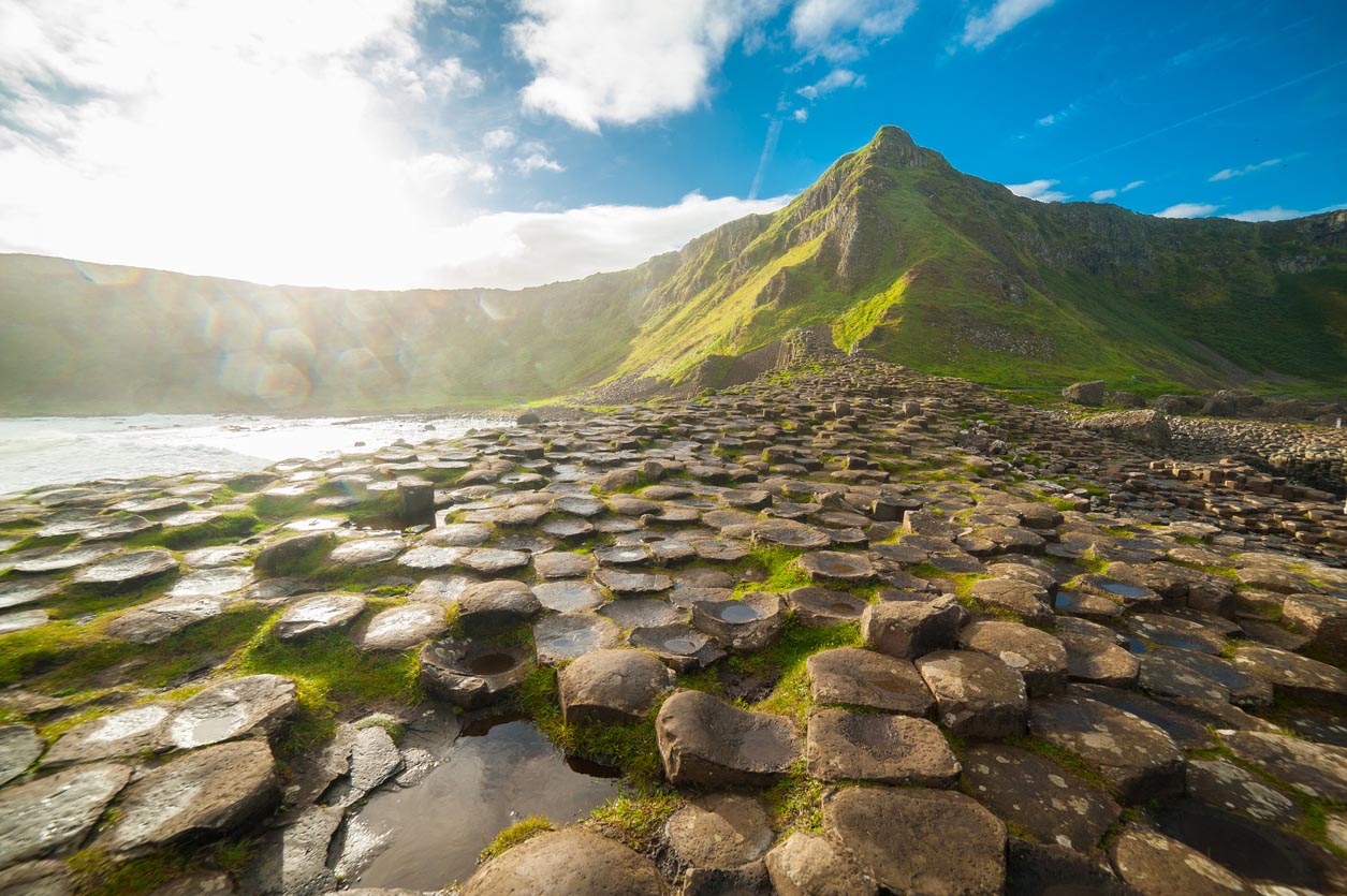 la chaussée des géants en Irlande