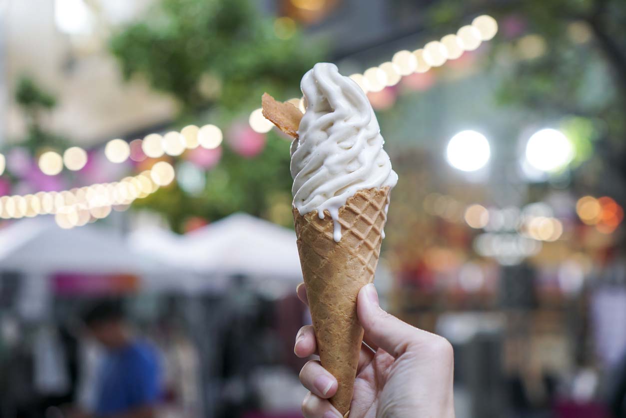 glace à l'italienne