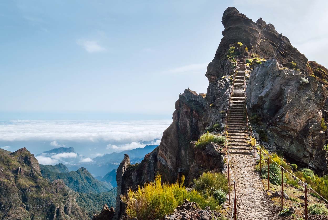 "stairs To Heaven" Madère