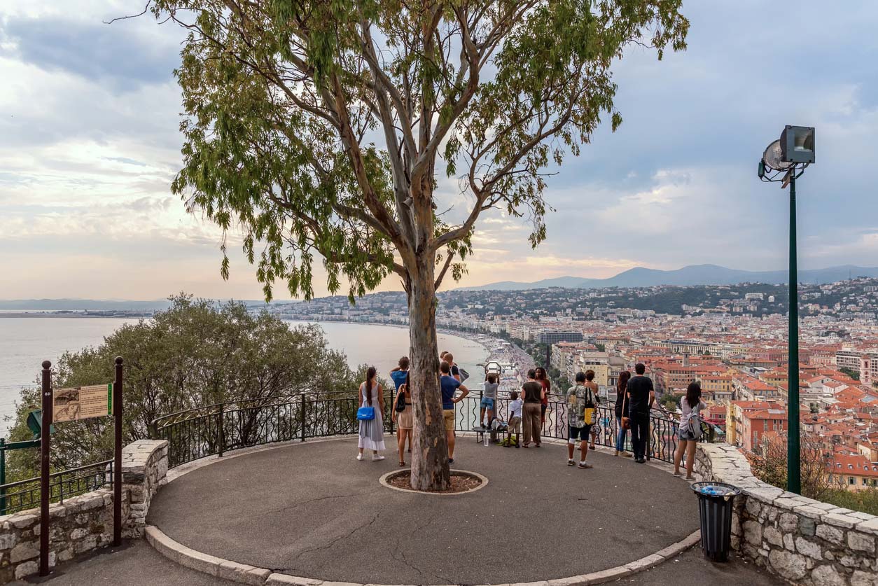 La colline du chateau de nice