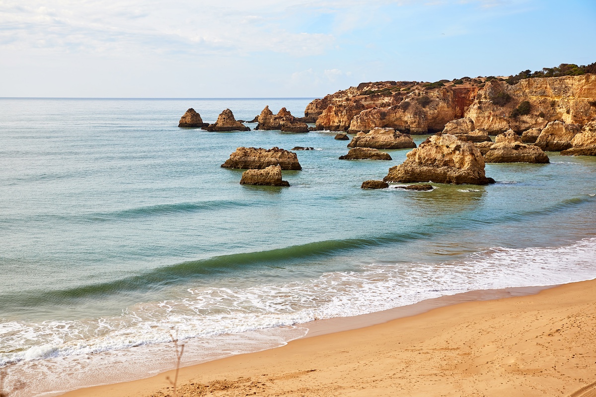 Beach Of Algarve