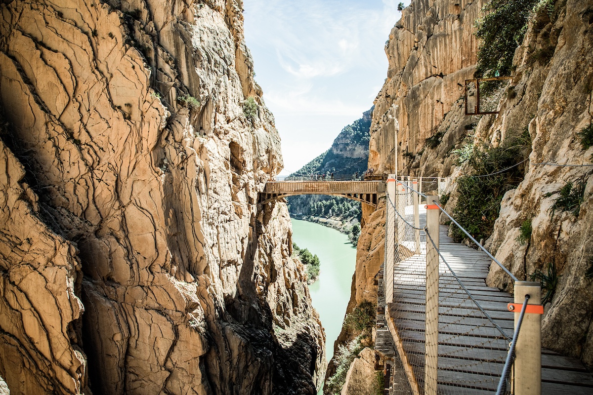 Caminito Del Rey Trail In Andalusia