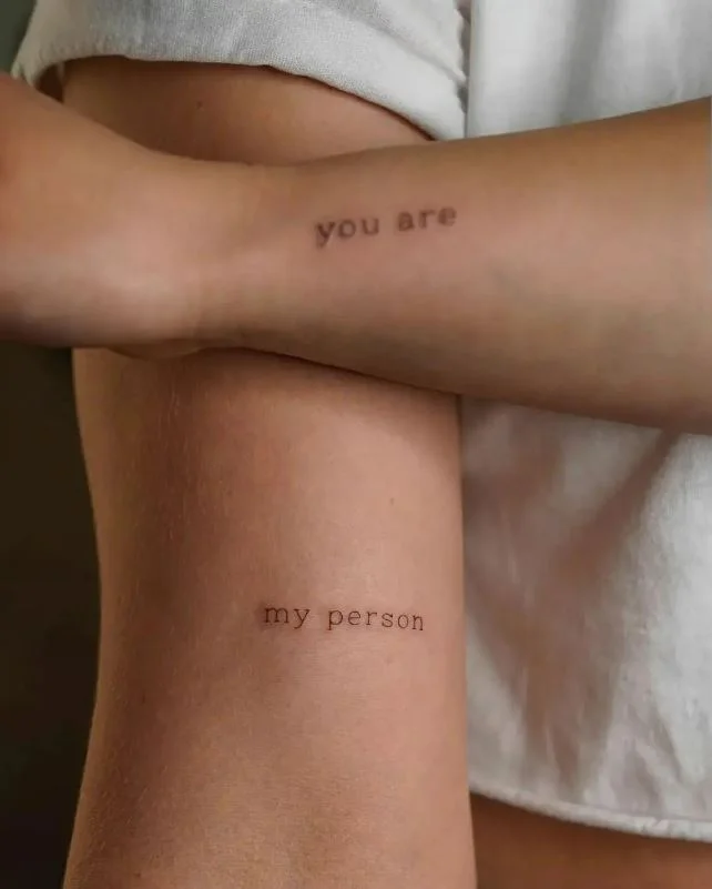 47 Tatouage Couple Phrase Complementaire Instagram One Million Tattoos.jpg
