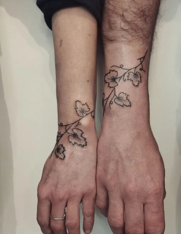 64 Tatouage Sarment De Vigne A Faire En Couple Instagram Man Ink1.jpg