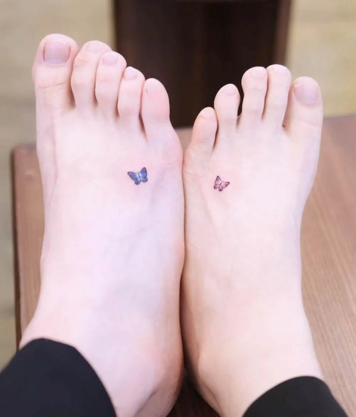 87 Tatouage En Commun Couple De Papillon Sur Le Pied Pinterest.jpg