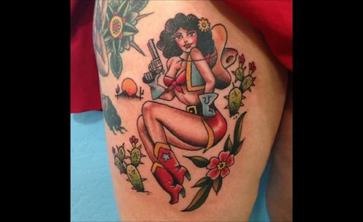 Tatouage Pin Up