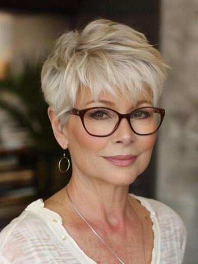 Coupe Effile Courte Femme 5