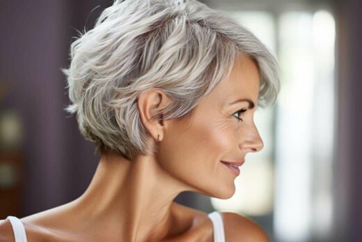 Coupe Courte Femme Effile 60 Ans 19
