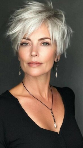 Coupe Courte Femme Effile 25