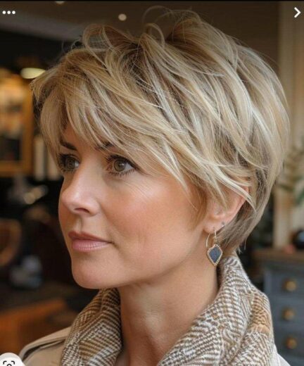 Coupe Courte Femme Effile 8