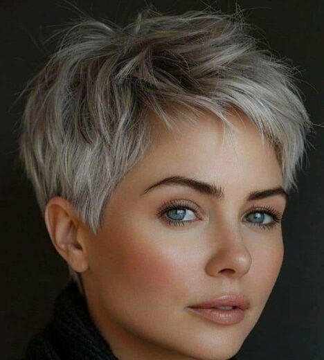 Coupe Femme Courte Effile 36