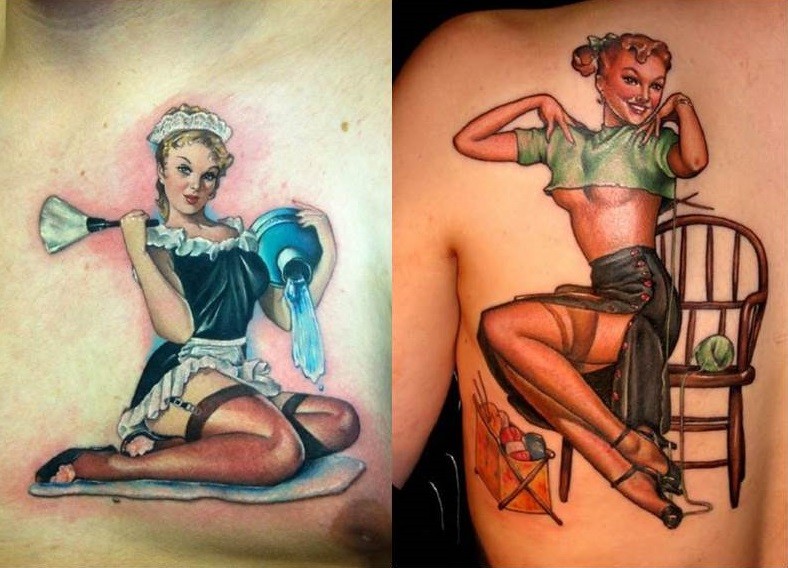 Selection De Tatouages De Pin Up Decouvrez Des Tatouages De Pin Up Tattoome