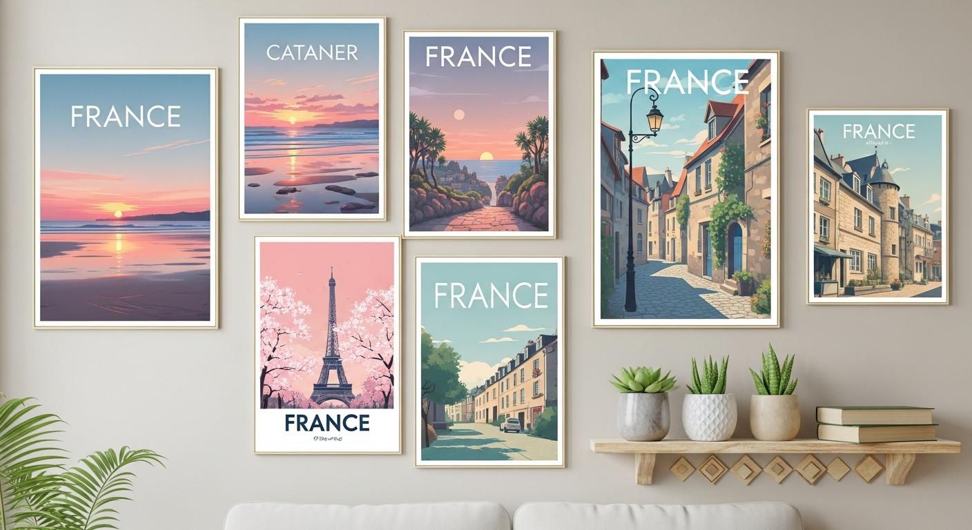 La Popularité Grandissante Des Affiches De Villes En France