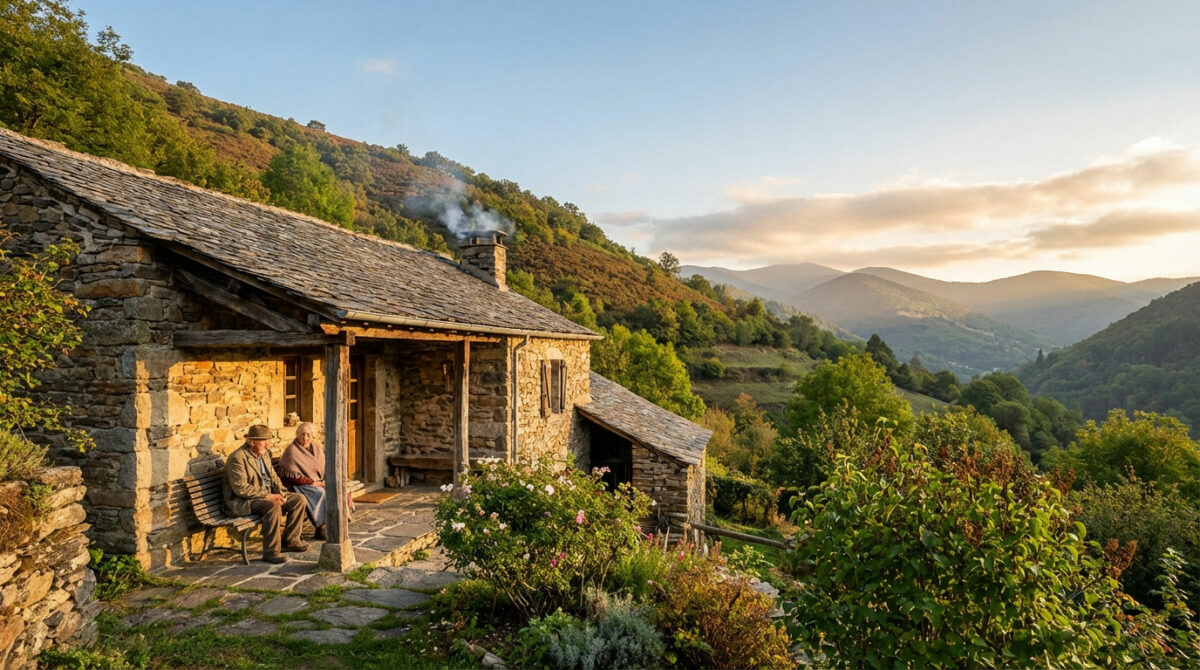Cevennes Retreat Golden Hour At A Stone Mountain Farmhouse